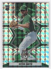 #252 2022 Mosaic SILVER PRIZM Kevin Smith RC Oakland Athletics
