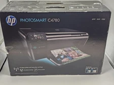 HP Photosmart C4780 All-in-One Print Inkjet Wireless Photo Printer - BRAND NEW