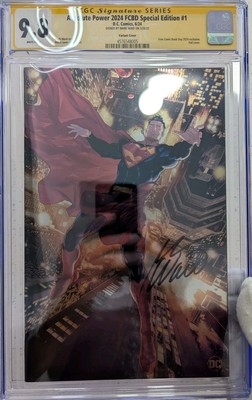 Absolute Power #1 CGC 9.8 2024 FCBD Special Edition Foil signed by MARK WAID