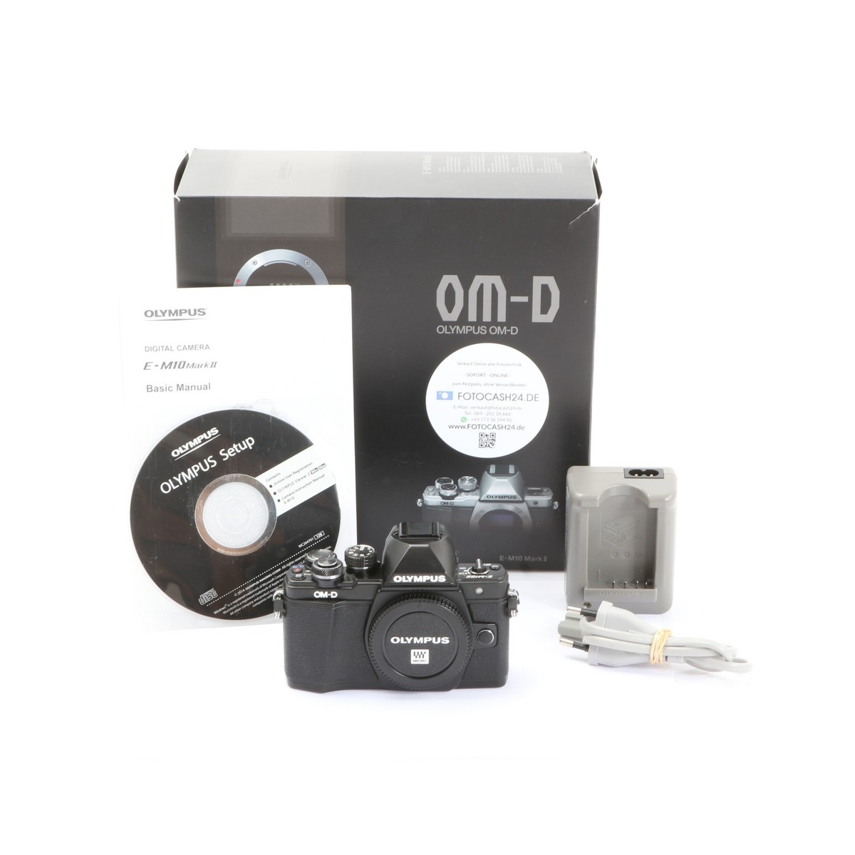 Olympus OM-D E-M10 Mark II Black + Very Good (273625) | eBay