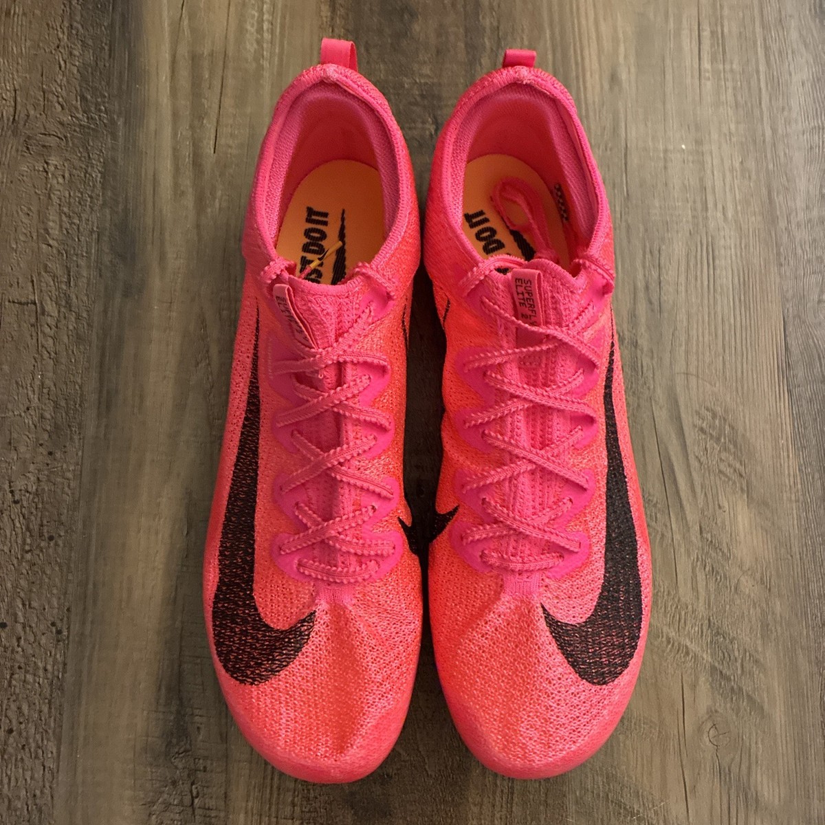 Nike Zoom Superfly Elite 2 Men's Size 6 Track Sprint Spikes Pink