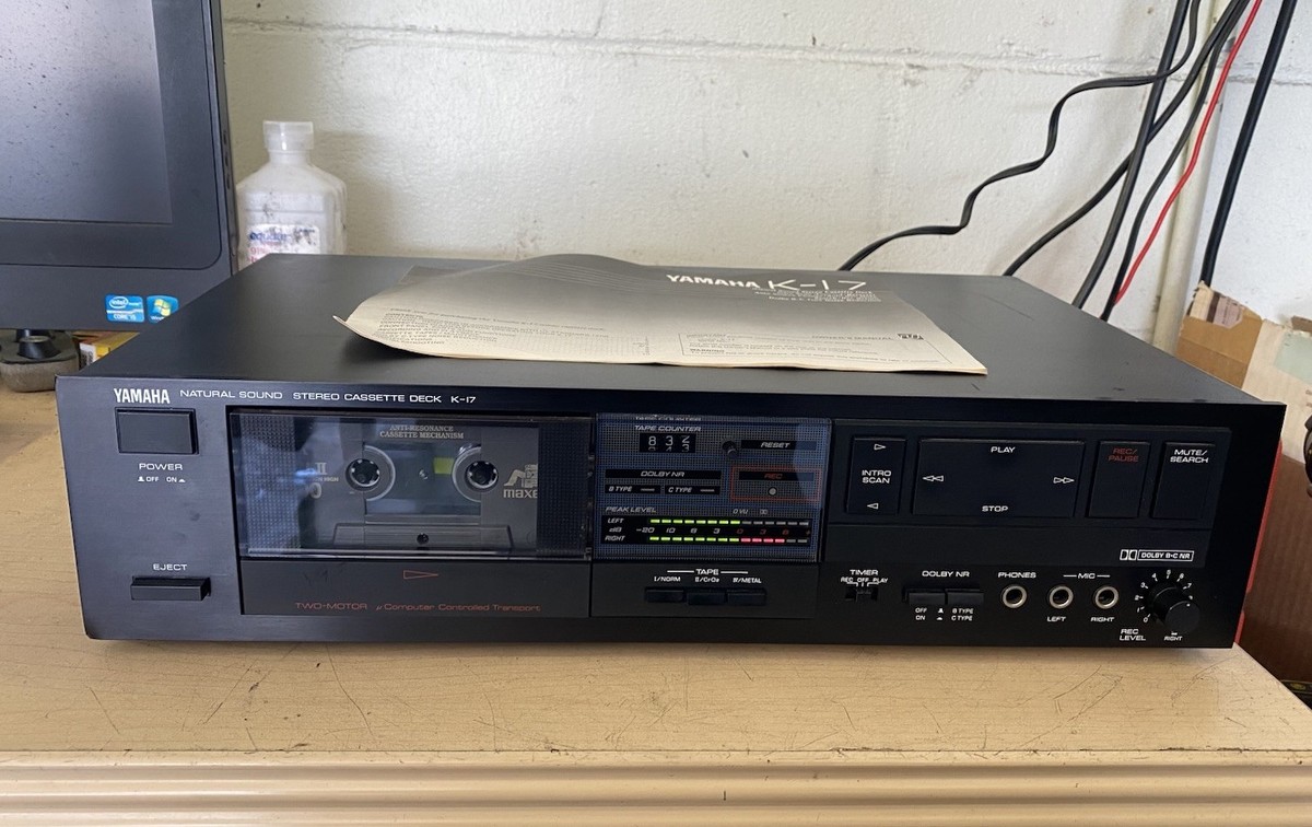 Yamaha K17 Stereo Cassette Deck (Serviced) | eBay