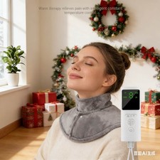 Heating Pad Neck Shoulder Electric Neck Warmer Plug-in Model Heating Shawl