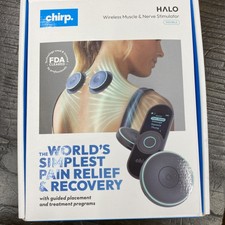 Chirp HALO Wireless Muscle  Nerve Simulator - Double - EMS  TENS NEW     