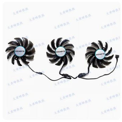 For GIGABYTE RX6700XT 6700 6600XT EAGLE Falcon Graphics Card Cooling Fan Parts =