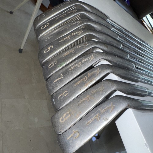 Lefty TOMMY ARMOUR Silver Scot 845s 9 Club Iron Set 2-9 PW, S300 Steel LH - Nice - Picture 2 of 15