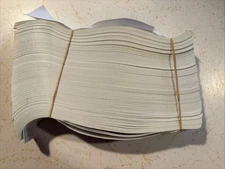 XL Pack Money Bands for Cash, Blank Self-Adhesive Currency Straps 1000 Estimated