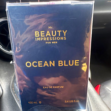 Mr. Beauty Impressions Ocean Blue Eau de Parfum Spray, Regular Size 3.4 fl oz
