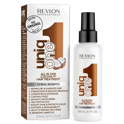 Revlon UniqOne All-in-One Hair Treatment Coconut 5.1oz Leave-In SprayRepair E778
