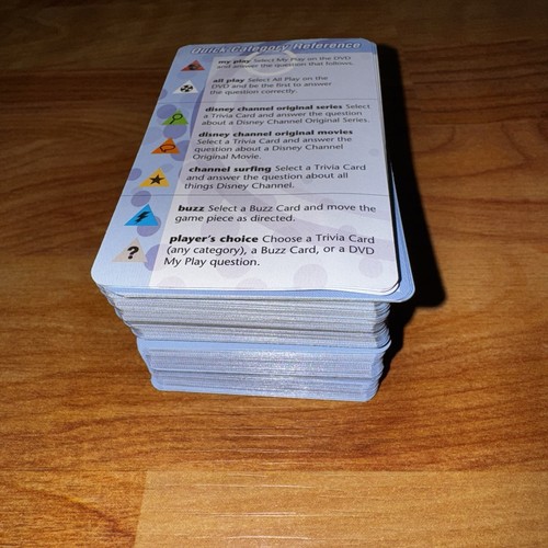 Disney Channel Scene It? Trivia Game Replacment Parts Dice, Board, Cards & More - Picture 5 of 20