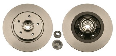 TRW DF6043BS Brake Disc for Renault