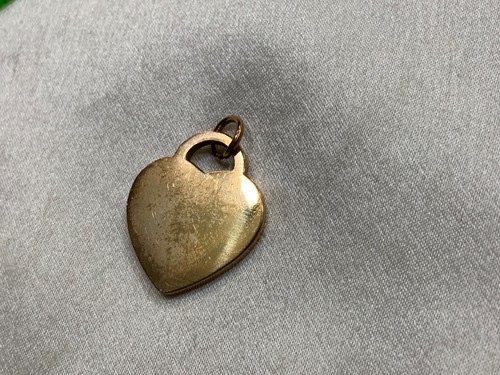 Tiffany & Co Mini Heart Tag Charm Sterling Silver 925 1.8g - Picture 6 of 7