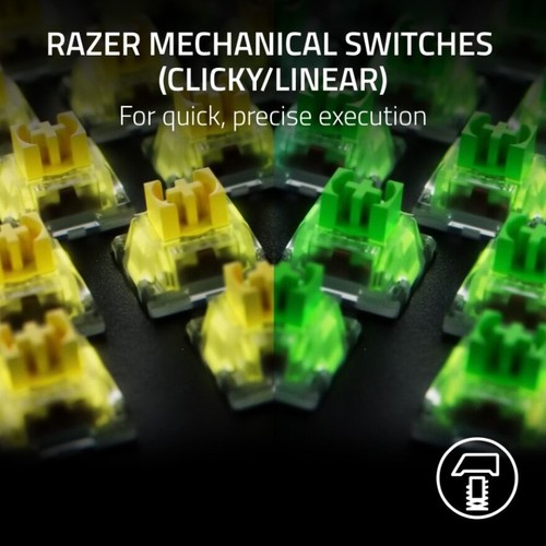 Razer BlackWidow V4 X - Mechanical Gaming Keyboard (Yellow Switch) - Picture 8 of 8