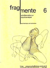 Psychoanalysis and College. Fragments 6, series of publications on psychoanalysis. Koe