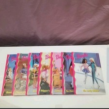   Lot Of 7 Barbie  Friends Book Club Hardback Grolier Books 90s GOOD COND...
