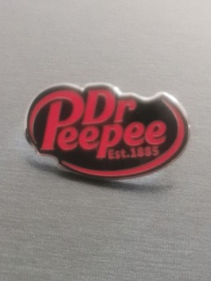 DR PEEPEE pin Badge Patch New High Quality Rare On Ebay! Dr Peeper Tail Humor