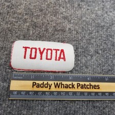 Vintage Toyota Patch 70s 80s Work Uniform Car Truck Auto Z1