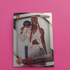 2025 Panini Prizm WNBA - Rookie Variation Saniya Rivers #150 (RC)