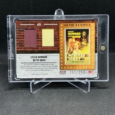 Howard / Davis 2009 Donruss Americana Movie Posters Relic Materials 151/250