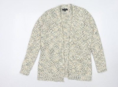 New Look Strickjacke Damen Mehrfarbig M Vorne Offen