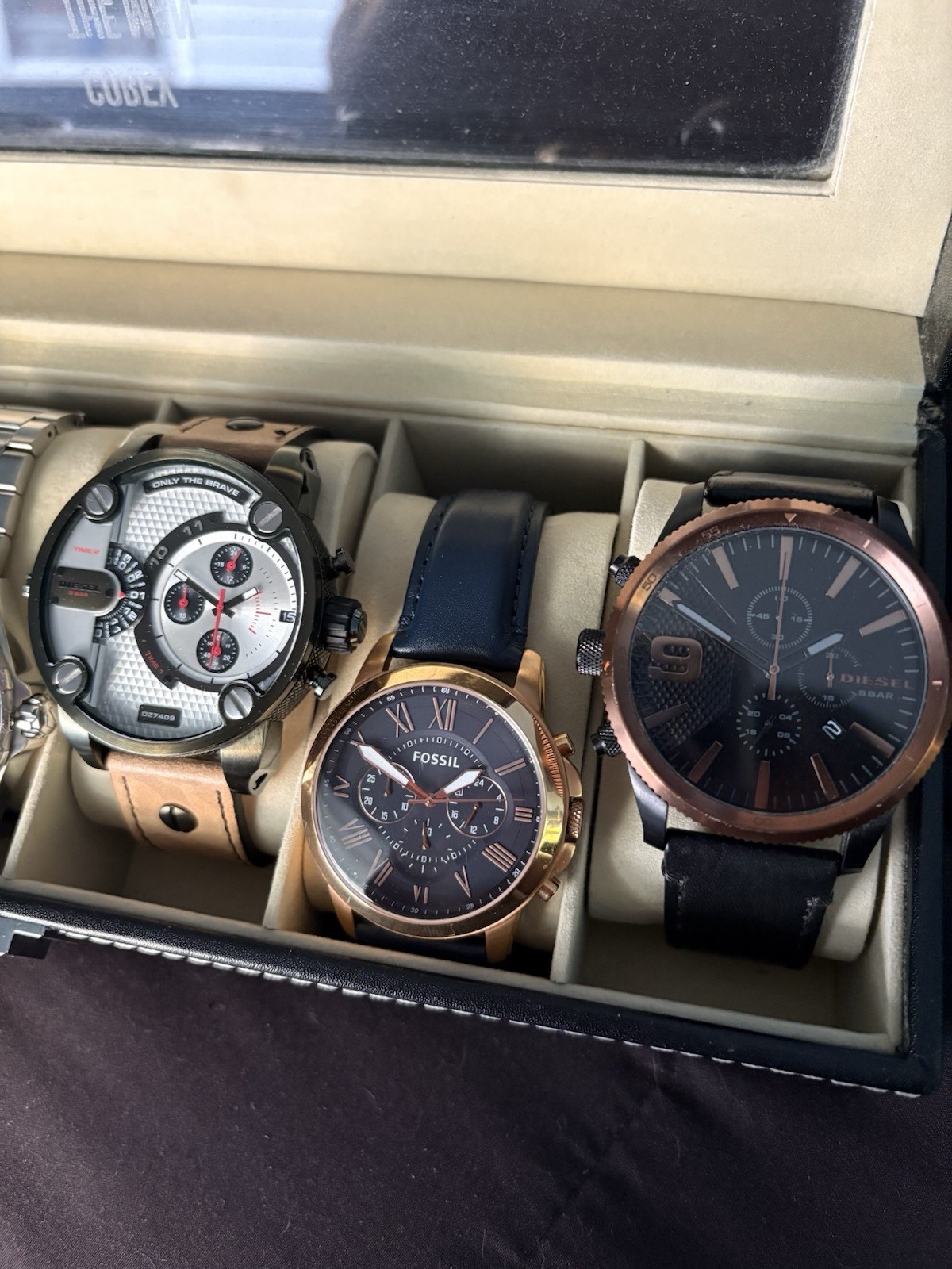 Watch Lot Men’s (x8) - Tag Heuer, Michael Kors, Fossil, Seiko, Diesel, Maserati