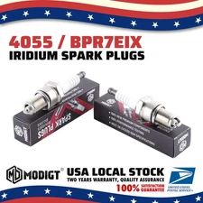 6 pcs Modigt 4055 BPR7EIX Iridium IX Spark Plugs For Ferrari Dodge Audi Honda