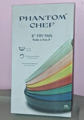 PHANTOM CHEF Dark Blue 8  FRY PAN Non-Stick  PFOA & PTFE Free NEW in BOX