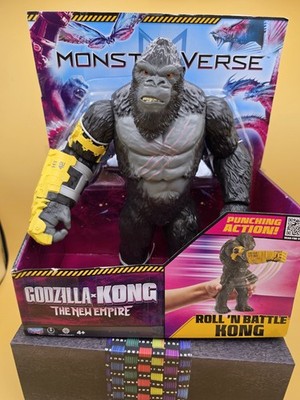Godzilla Kong Roll 'n' Battle Punch Action Figure New In Box.