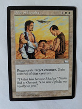 Debt of Loyalty Weatherlight MTG NM Free shipping with tracking