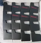 Nintendo Nes Game Dust Sleeves Lot of 16 -6 Branded, 10 Plain Black