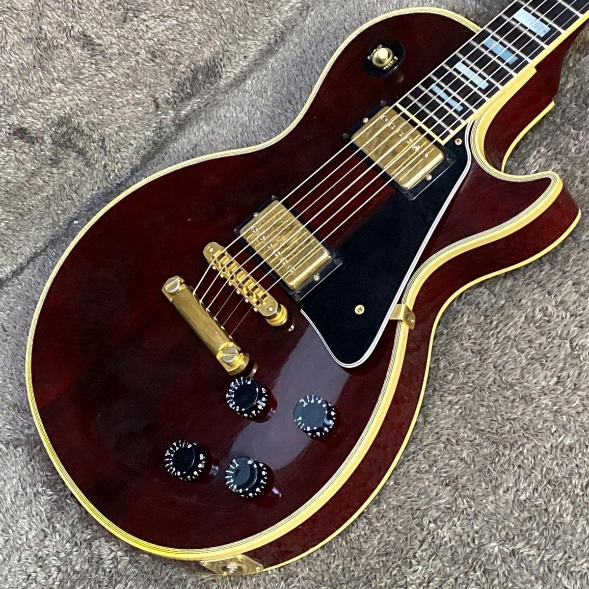 Gibson LES Paul Custom Wine RED 1991 Used Electric Guitar | eBay