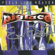 Pigface Autographed Feels Like Heaven CD (Signed By 3)