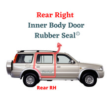 Ford Everest 2003 - 2014 Joint d'étanchéité en caoutchouc de porte...