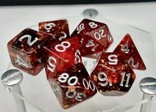 Sirius  Acererak's D&D :  Gold polyhedral dice Set D12