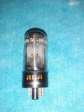 MULLARD 5AR4 / GZ34 RECTIFIER TUBE f/ AUDIO AMPLIFIER - GT. BRITAIN - TV7 TESTED