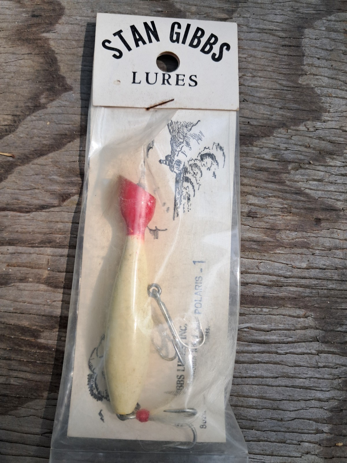 Vintage Gibbs 1 oz Popper,Striper Lures,Surf Plugs,Gibbs Lures - Image 2