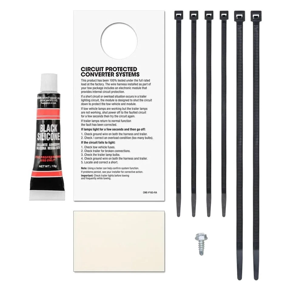 For Dodge Durango 1998-2003 CURT T-Connector - Imagem 2 de 4