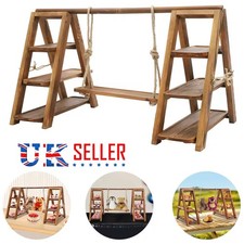 Wooden 3 Tier Serving Stand Christmas Cake Cupcake Display Rack Food Platter UK