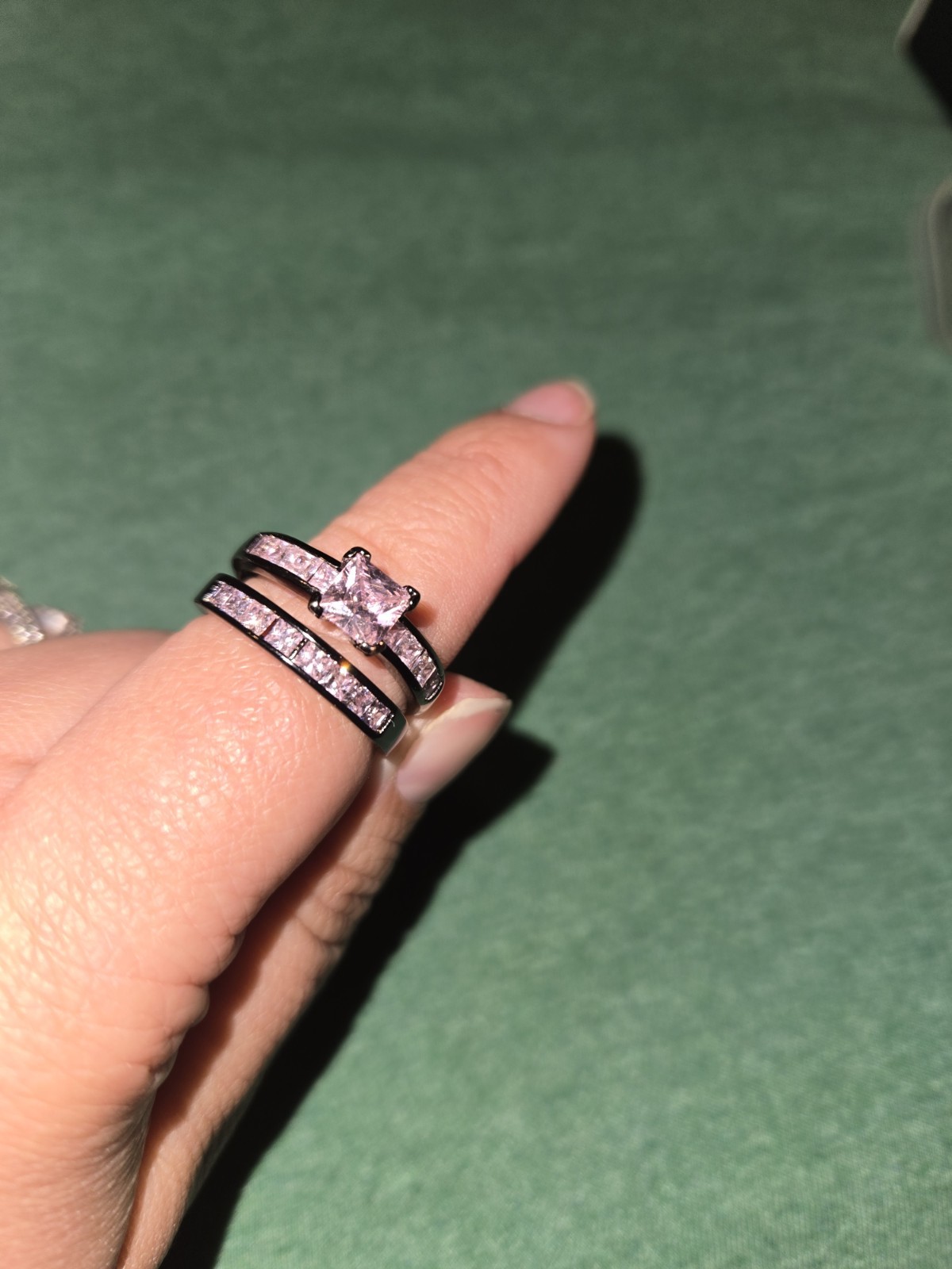 Engagement Set Ring - image 2