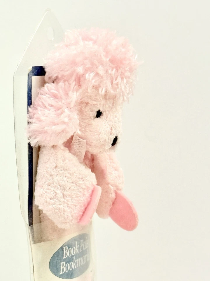 Vintage Russ Pink Poodle Book Pal Barnes & Noble NOS - Image 4 of 4