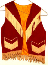 Vintage Child's Cowboy Western Vest Circa 1955-60