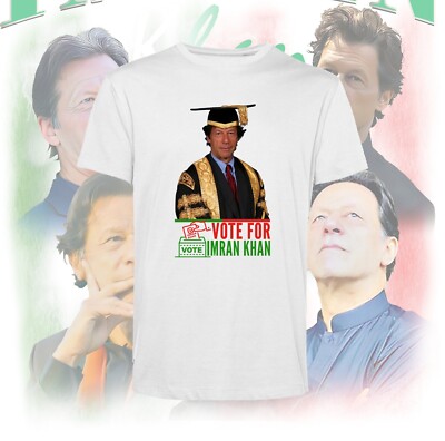 Vote for Imran Khan T-Shirt, Chancellor Elections T-Shirt, Imran Khan Tshirt