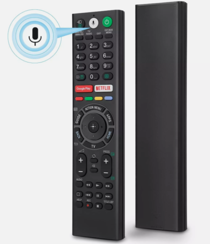 Voice Replacement Remote Control for Sony-Bravia-TVs,for All Sony 4K UHD LED ...