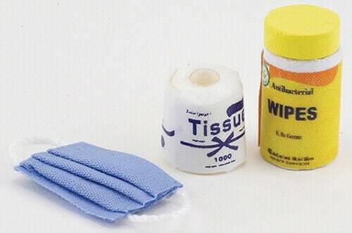 Dollhouse miniature virus protection set - Bild 1 von 1