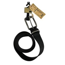 NWT Real Leather Jeans Belt Men  s Black Real Leather Size XL