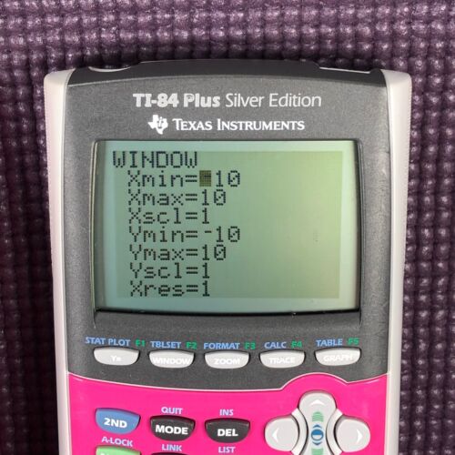 Texas Instruments Hot Pink Ti-84 Plus Silver Edition Graphing Calculator Tested - Picture 4 of 13