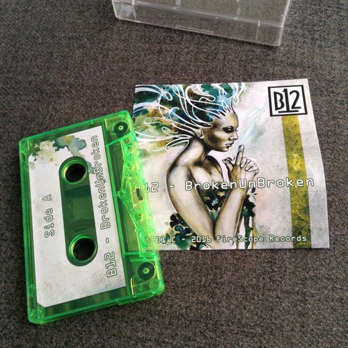B12 - Broken Unbroken Tape Cassette (Electronic/Techno/Ambient) 2017 FireScope - Picture 2 of 3