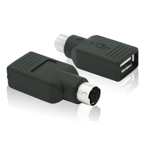 USB To PS2 Adapter Cable Round Head Mouse And Keyboard Interface Converter B _xa - Photo 3/8