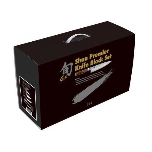 Shun Premier Kitchen Knives Block Set | 7 Piece - Picture 9 of 9