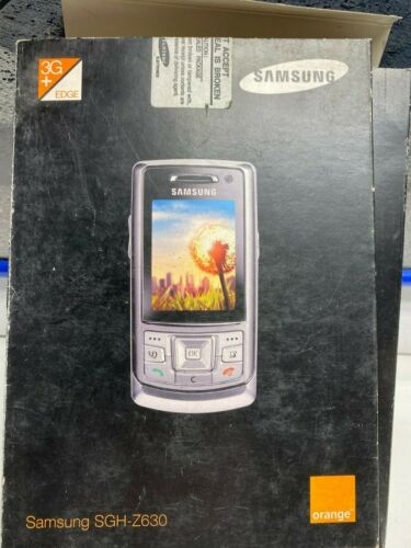 Samsung SGH-Z630 Mobile Phone Old Stock Rare Collectors Mobile Phone Cell  - Picture 1 of 5